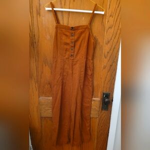 Old Navy Rusty Orange Wide-Leg Jumpsuit